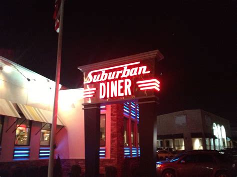 Suburban diner - Suburban Diner, Feasterville, Pennsylvania. 1,900 likes · 73 talking about this · 8,413 were here. Open for Dine-in Sunday thru Thursday 6am-11pm Friday and Saturday 6am-12am
